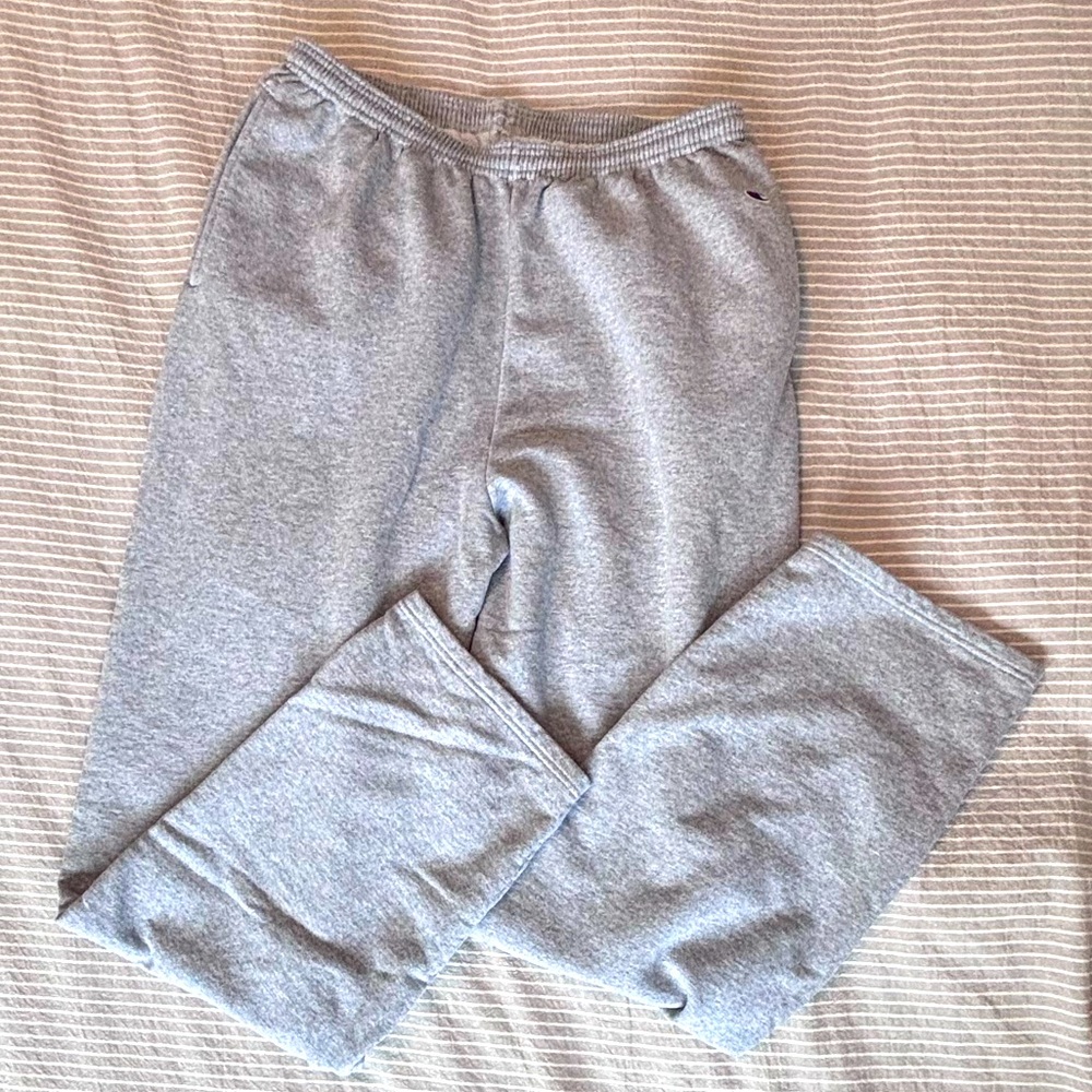 Champion Powerblend Men’s Open-Bottom Sweatpants